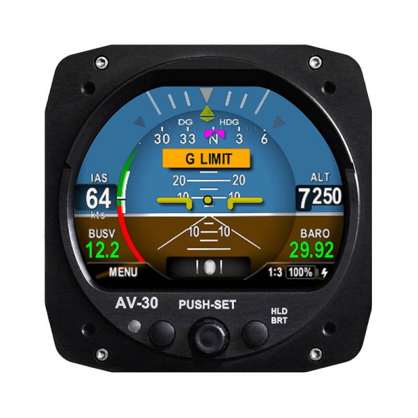 UAvionix AV-30-C Primary Flight Display - Certified