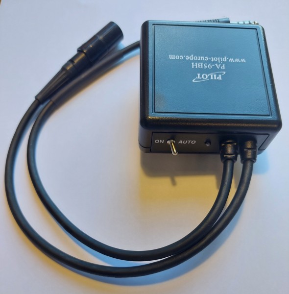 Pilot PA95BH Headset Battrieadapter für Lemo Stecker Helicopter