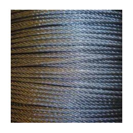 TOST 200612 Windenschleppseil 4,6 mm Ø 1000 m auf Einweghaspel 6x7x0,52 mm mit Stahlseele 0,60 mm, r