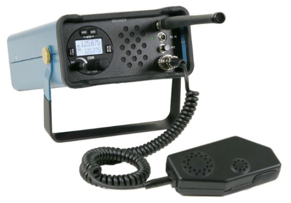 Becker GK616-1 Tragbare Luftfunkstelle 10W mit Lautsprecher-Mikrofon