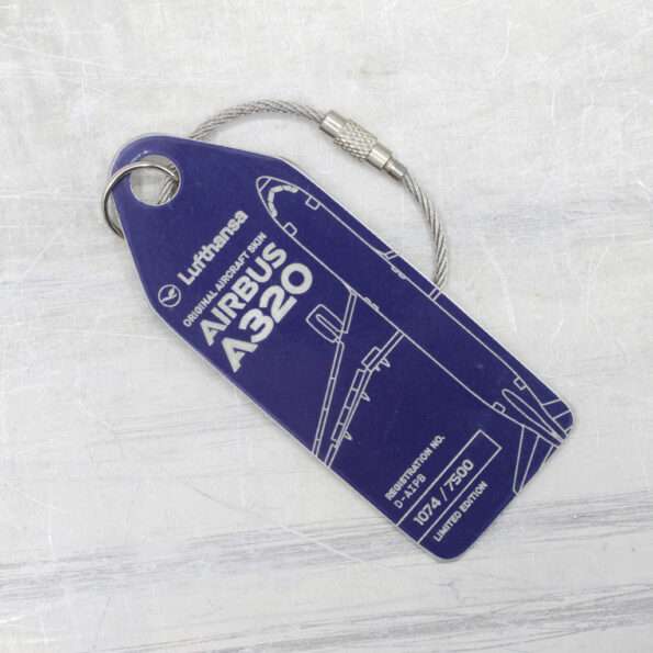 Aviationtag - Airbus A320 - D-AIPB Lufthansa blau | Aviationtag