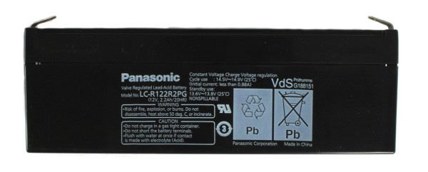 Panasonic Bleiakku 12V 2,2Ah