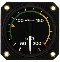 Winter 6211 Fahrtmesser FMS 211 (0-200kmh / 80mm)