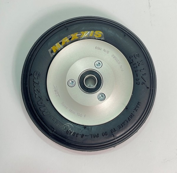 TOST 031582 Laufrad MINI 150 F, mit Reifen 150x30 ausgeschäumt