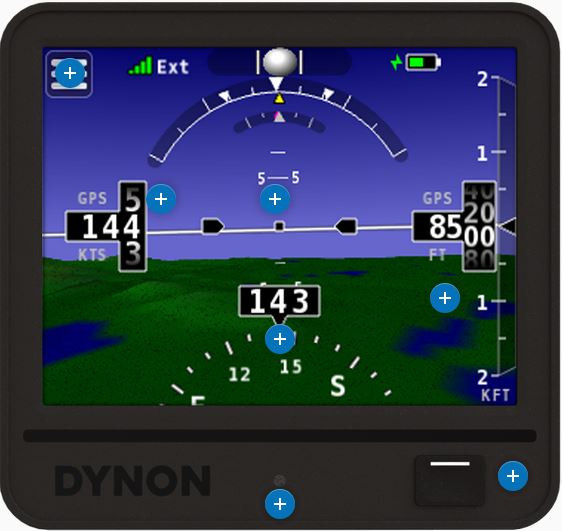 Dynon D3 Pocket Panel - portables EFIS