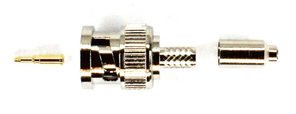 BNC-Stecker Crimpverbindung 50 Ohm
